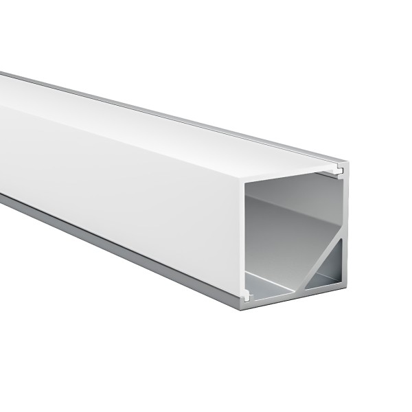 Снимка на Алуминиев профил за LED лента Soft Cube | 16x16мм | 3 метра