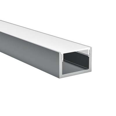 Алуминиев профил за LED лента Standart | 20x13мм | С дифузер