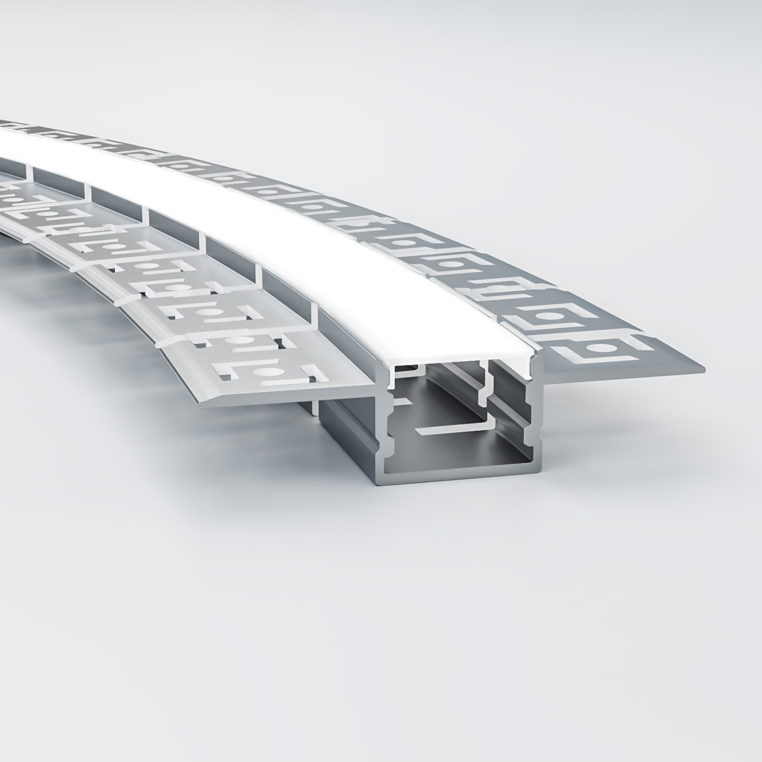 Детайлно изображение на Алуминиев профил за LED осветление Tetra 20 Trimless | 60x15мм | За вграждане Снимка на Алуминиев профил за LED осветление Tetra 20 Trimless | 60x15мм | За вграждане