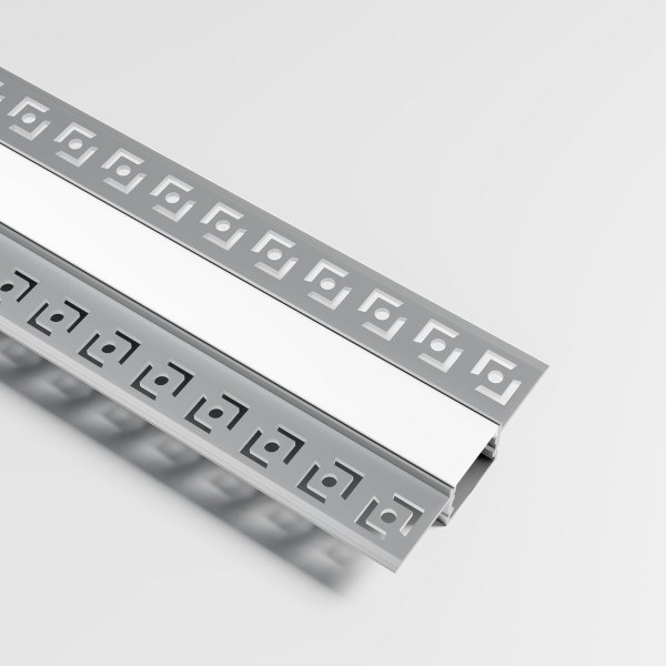 Детайлно изображение на Алуминиев профил за LED осветление Tetra 20 Trimless | 60x15мм | За вграждане Снимка на Алуминиев профил за LED осветление Tetra 20 Trimless | 60x15мм | За вграждане