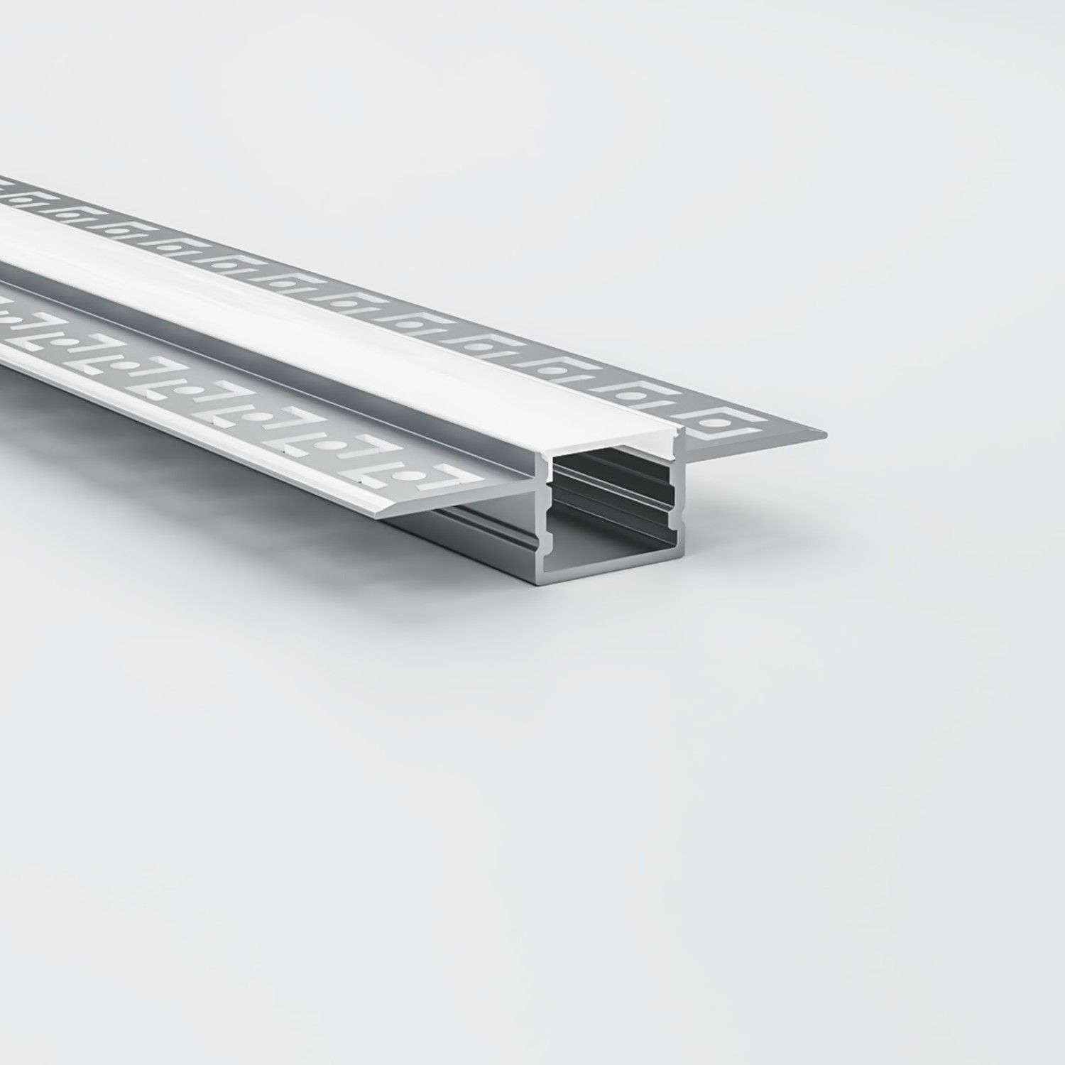 Детайлно изображение на Алуминиев профил за LED осветление Tetra 20 Trimless | 60x15мм | За вграждане Снимка на Алуминиев профил за LED осветление Tetra 20 Trimless | 60x15мм | За вграждане