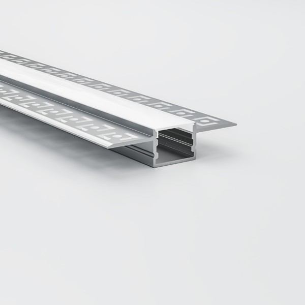 Детайлно изображение на Алуминиев профил за LED осветление Tetra 20 Trimless | 60x15мм | За вграждане Снимка на Алуминиев профил за LED осветление Tetra 20 Trimless | 60x15мм | За вграждане