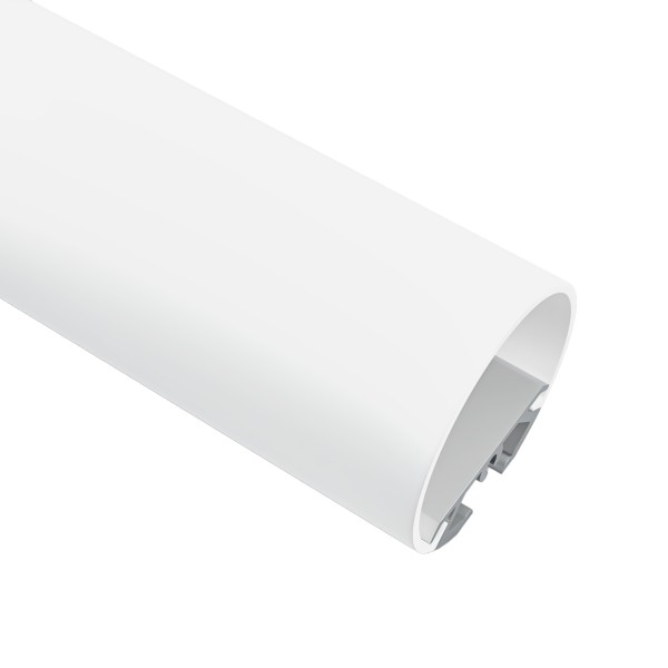 Снимка на Кръгъл алуминиев профил за LED лента Tuba | Ø30 мм | 3 метра