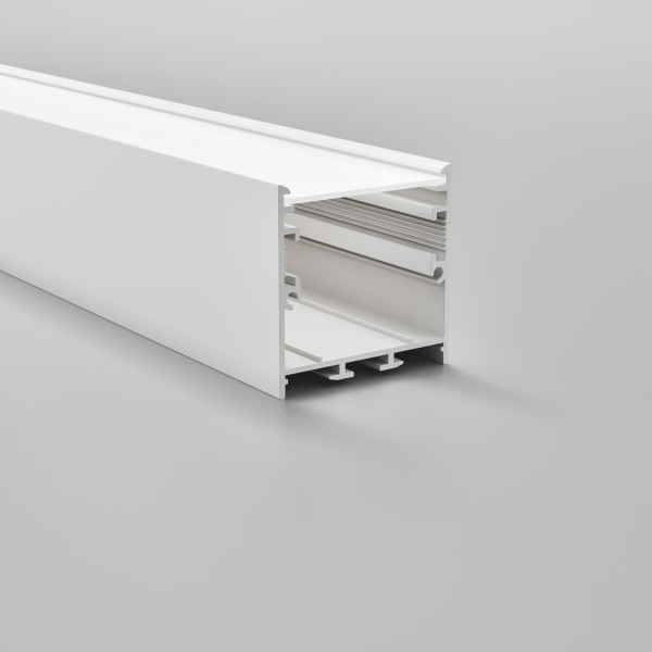 Снимка на Алуминиев профил за LED осветление Wave | 40 x 40 мм | 3 метра