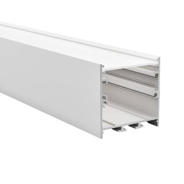 Снимка на Алуминиев профил за LED осветление Wave | 40 x 40 мм | 3 метра