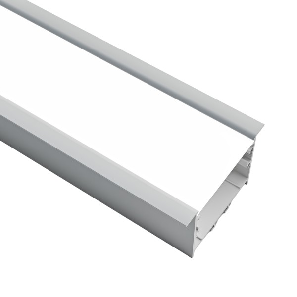 Снимка на Алуминиев профил за LED осветление Wave | 50x40мм | Вграден монтаж