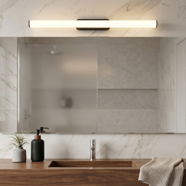 Снимка на LED линеен аплик Prima 15W IP44 за огледало и баня