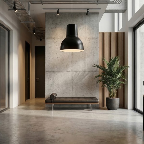 Детайлно изображение на Висящ пендел Proper | Индустриален дизайн | Матово черен | IP20 | E27 Снимка на Висящ пендел Proper | Индустриален дизайн | Матово черен | IP20 | E27