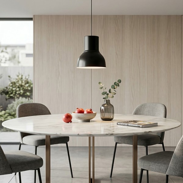 Детайлно изображение на Висящ пендел Proper | Индустриален дизайн | Матово черен | IP20 | E27 Снимка на Висящ пендел Proper | Индустриален дизайн | Матово черен | IP20 | E27