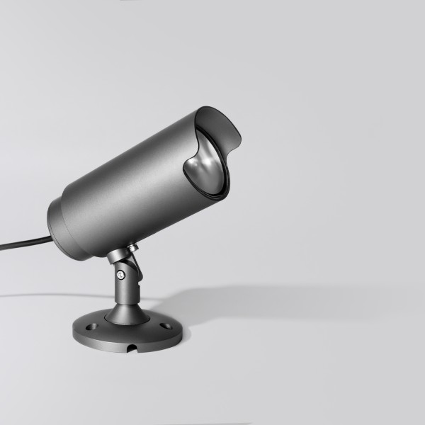 Детайлно изображение на Външен LED спот Spike | Сив | 12W | 3000K | IP65 Снимка на Външен LED спот Spike | Сив | 12W | 3000K | IP65