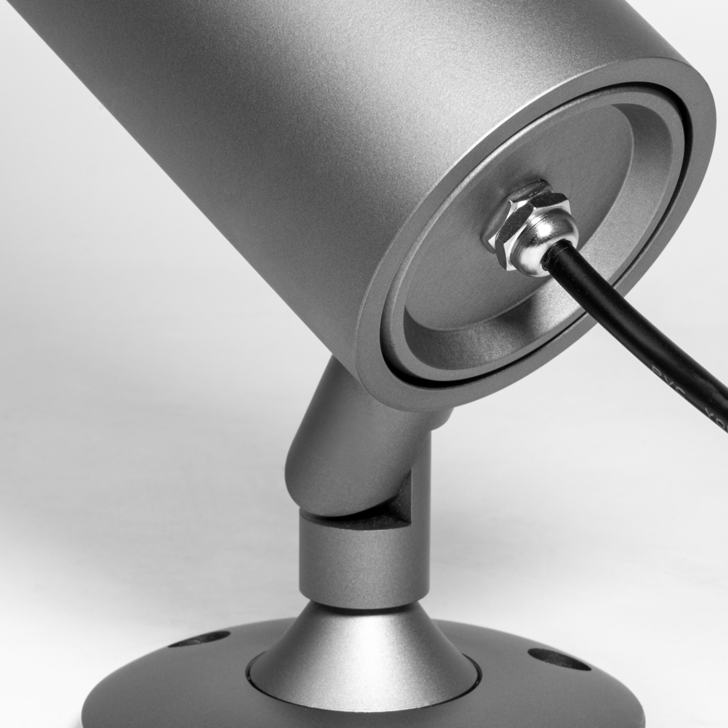 Детайлно изображение на Външен LED спот Spike | Сив | 12W | 3000K | IP65 Снимка на Външен LED спот Spike | Сив | 12W | 3000K | IP65