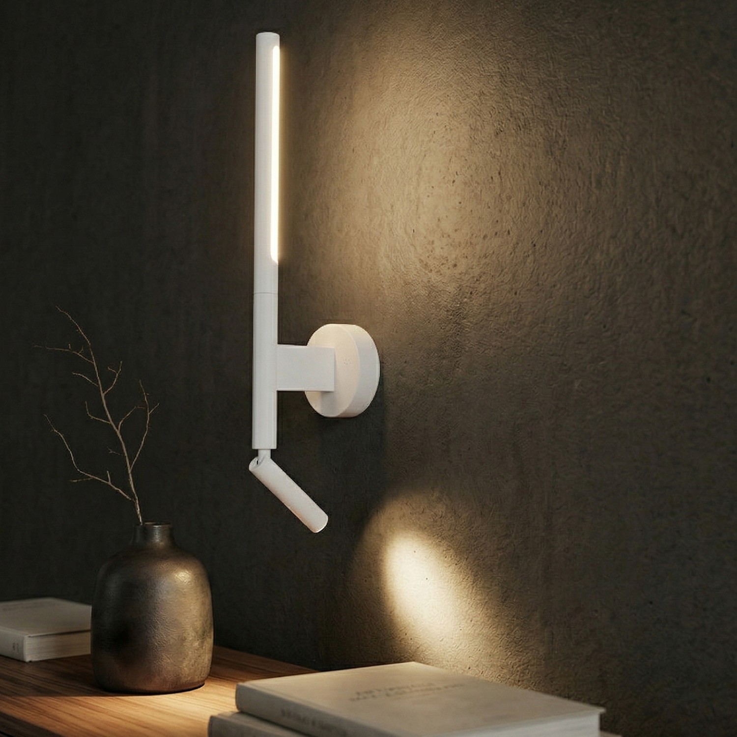 Снимка на Стенна LED лампа Twin | Насочена светлина | 3000K | 9W