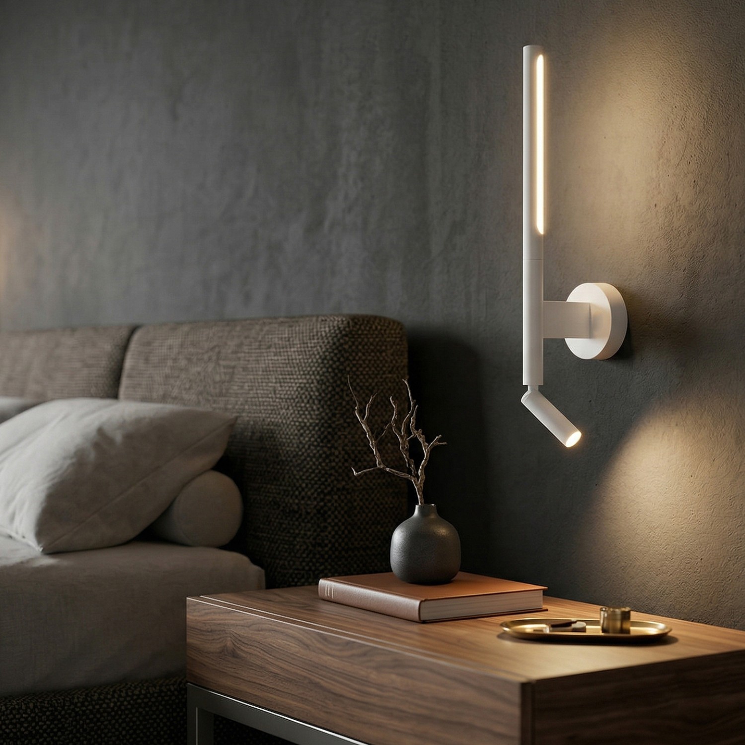 Снимка на Стенна LED лампа Twin | Насочена светлина | 3000K | 9W