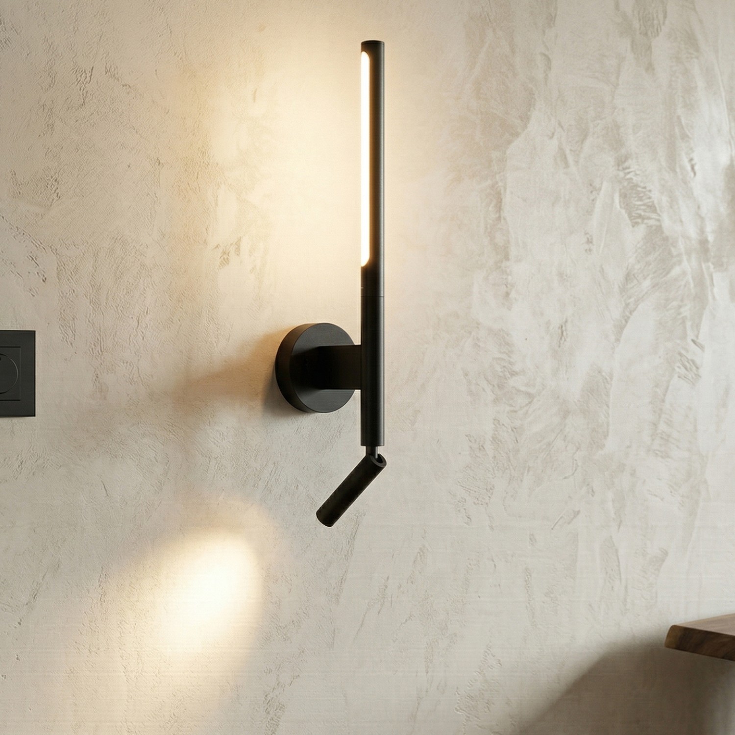 Снимка на Стенна LED лампа Twin | Насочена светлина | 3000K | 9W