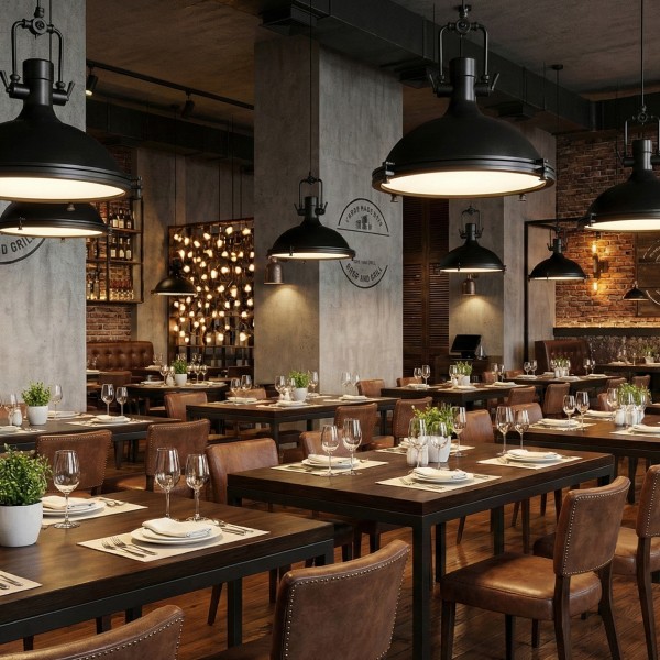 Детайлно изображение на Висящ пендел Cargo | Индустриален дизайн | Черен | Ø41cm | IP20 | E27 Снимка на Висящ пендел Cargo | Индустриален дизайн | Черен | Ø41cm | IP20 | E27