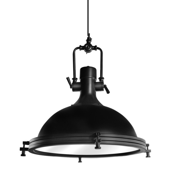 Детайлно изображение на Висящ пендел Cargo | Индустриален дизайн | Черен | Ø41cm | IP20 | E27 Снимка на Висящ пендел Cargo | Индустриален дизайн | Черен | Ø41cm | IP20 | E27