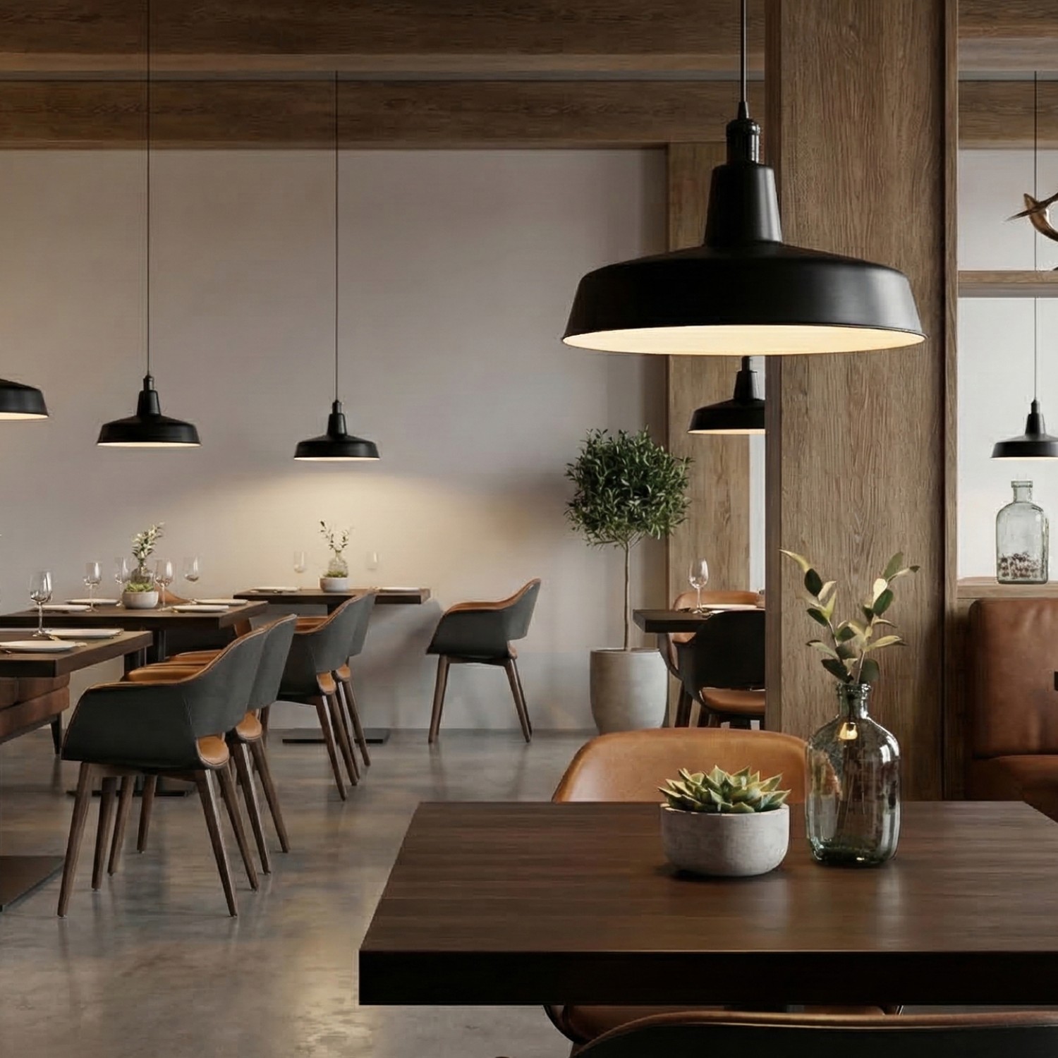 Детайлно изображение на Висящ пендел Loft | Индустриален дизайн | Черен | Ø41cm | IP20 | E27 Снимка на Висящ пендел Loft | Индустриален дизайн | Черен | Ø41cm | IP20 | E27