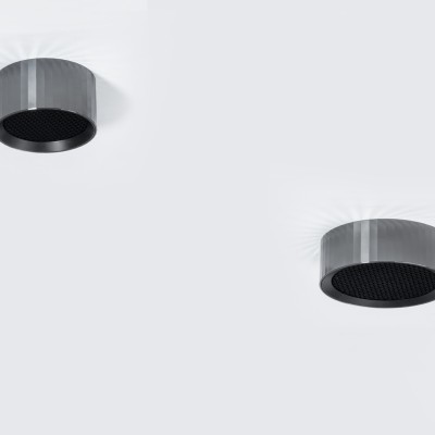 LED луна за открит монтаж Regal с honeycomb решетка