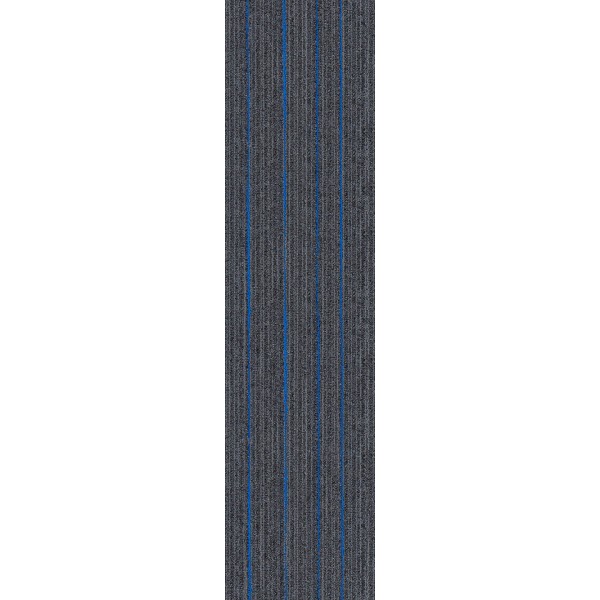 Снимка на Мокетни плочи Grey Blue | Сиви със сини ивици | 100x25cm