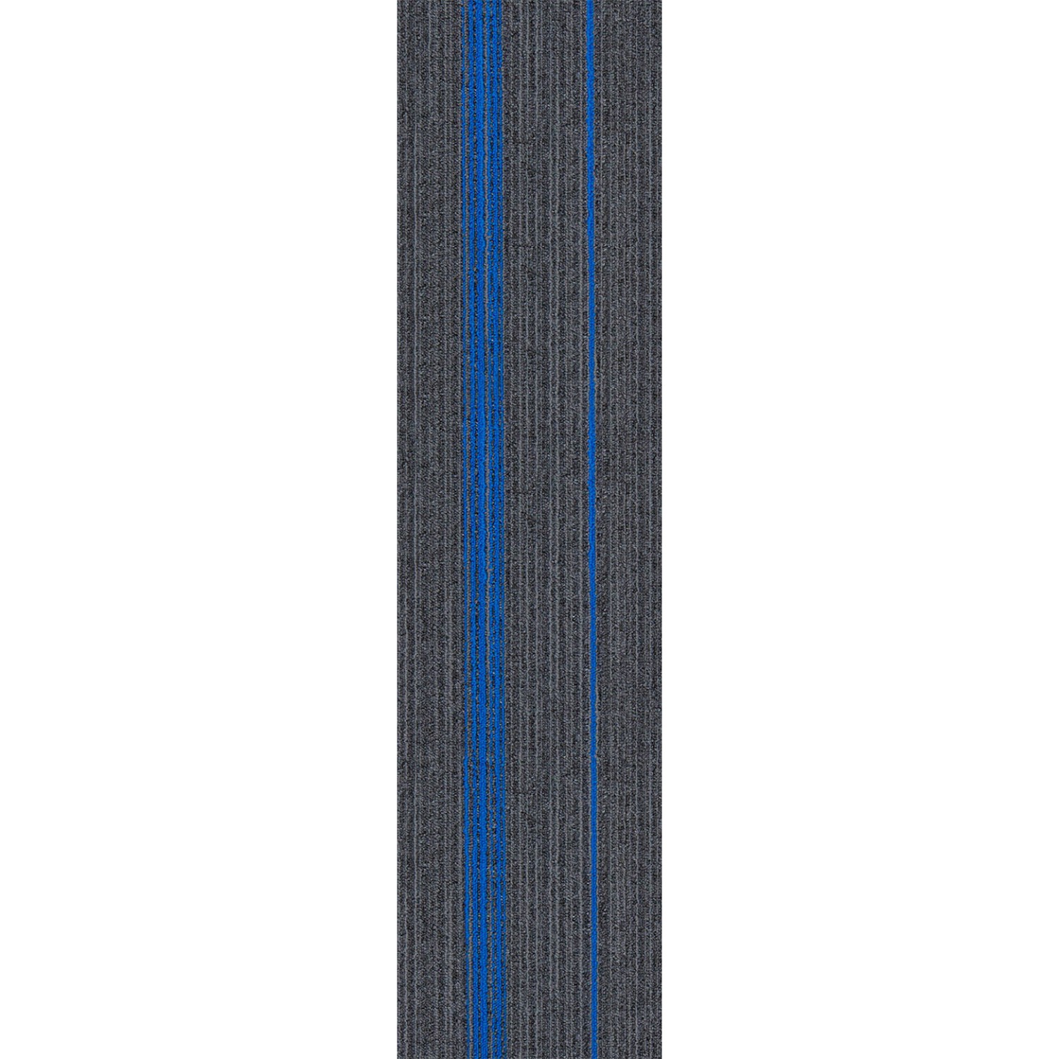 Снимка на Мокетни плочи Grey Blue | Сиви със сини ивици | 100x25cm
