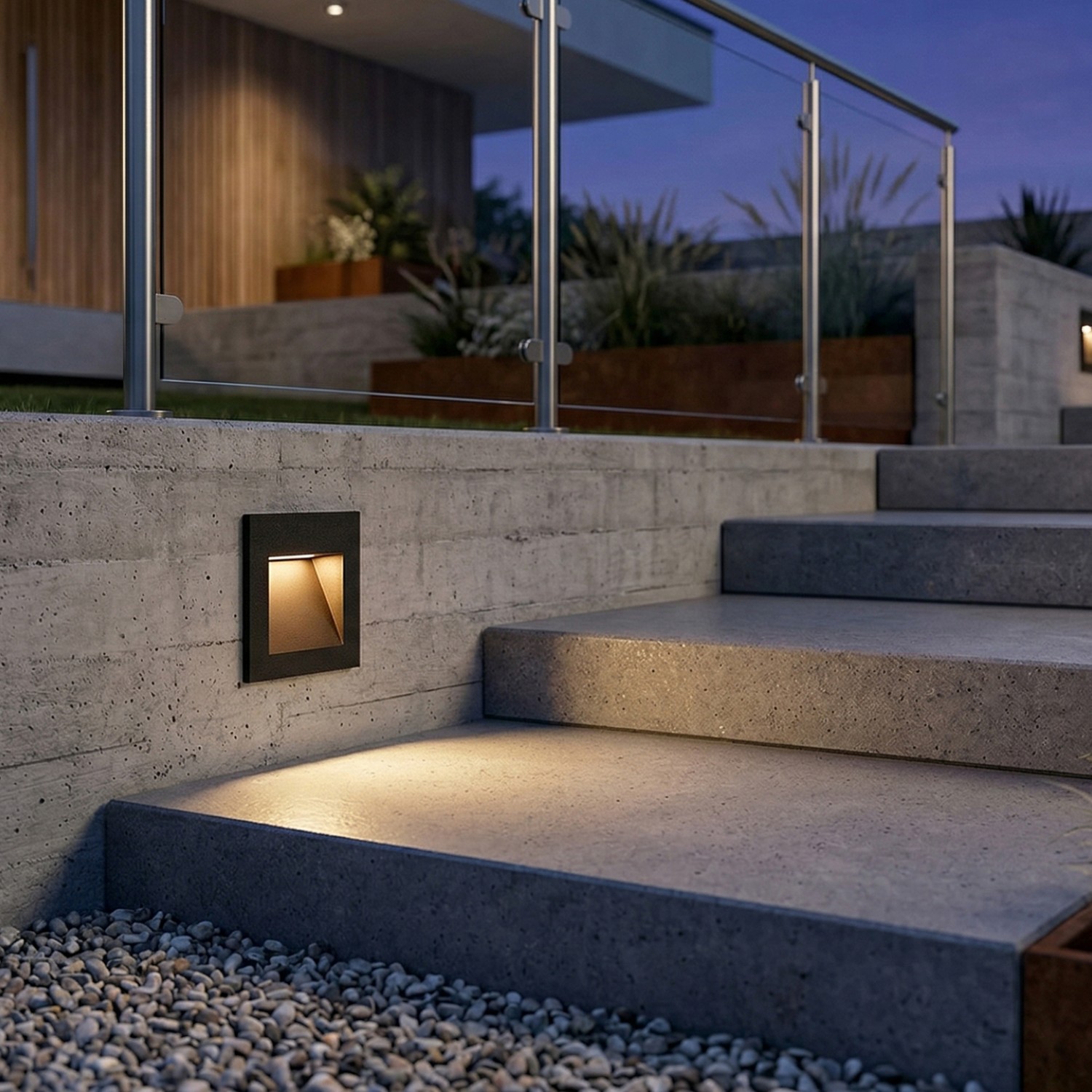 Снимка на LED луна за стъпала/стълбище Bizarre | За вграждане | IP65 | 2.5W | 3000K