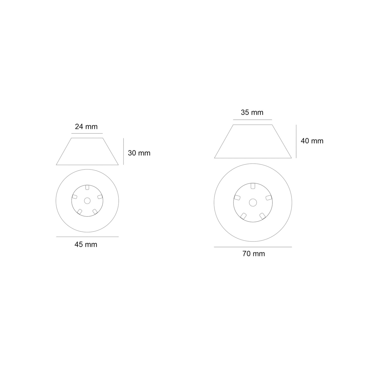Снимка на Акустичен пендел Cone | Конусовиден | Звукопоглъщащ филц