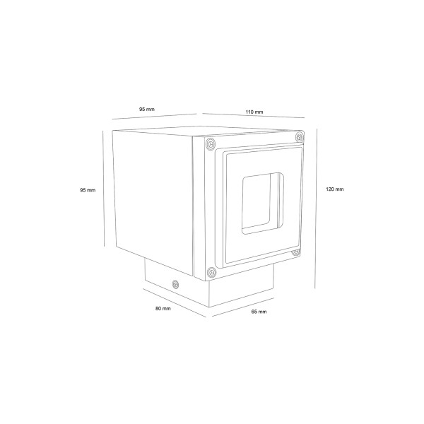 Детайлно изображение на Фасаден LED аплик Shoot Down | Светлина надолу | 6W | 3000K Снимка на Фасаден LED аплик Shoot Down | Светлина надолу | 6W | 3000K