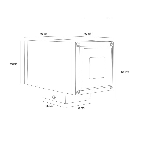 Снимка на Фасаден LED аплик Shoot Up&Down | Двупосочен | 3000K | IP66