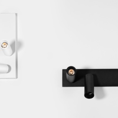 LED спот за външен монтаж Dodo | Насочваем | 2x6W | 3000K