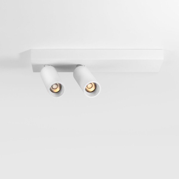 Детайлно изображение на LED спот за външен монтаж Dodo | Насочваем | 2x6W | 3000K Снимка на LED спот за външен монтаж Dodo | Насочваем | 2x6W | 3000K
