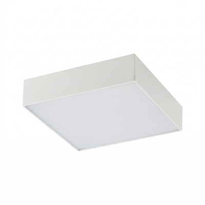 Квадратен LED плафон LID Square | 25W |  3000K | Бял