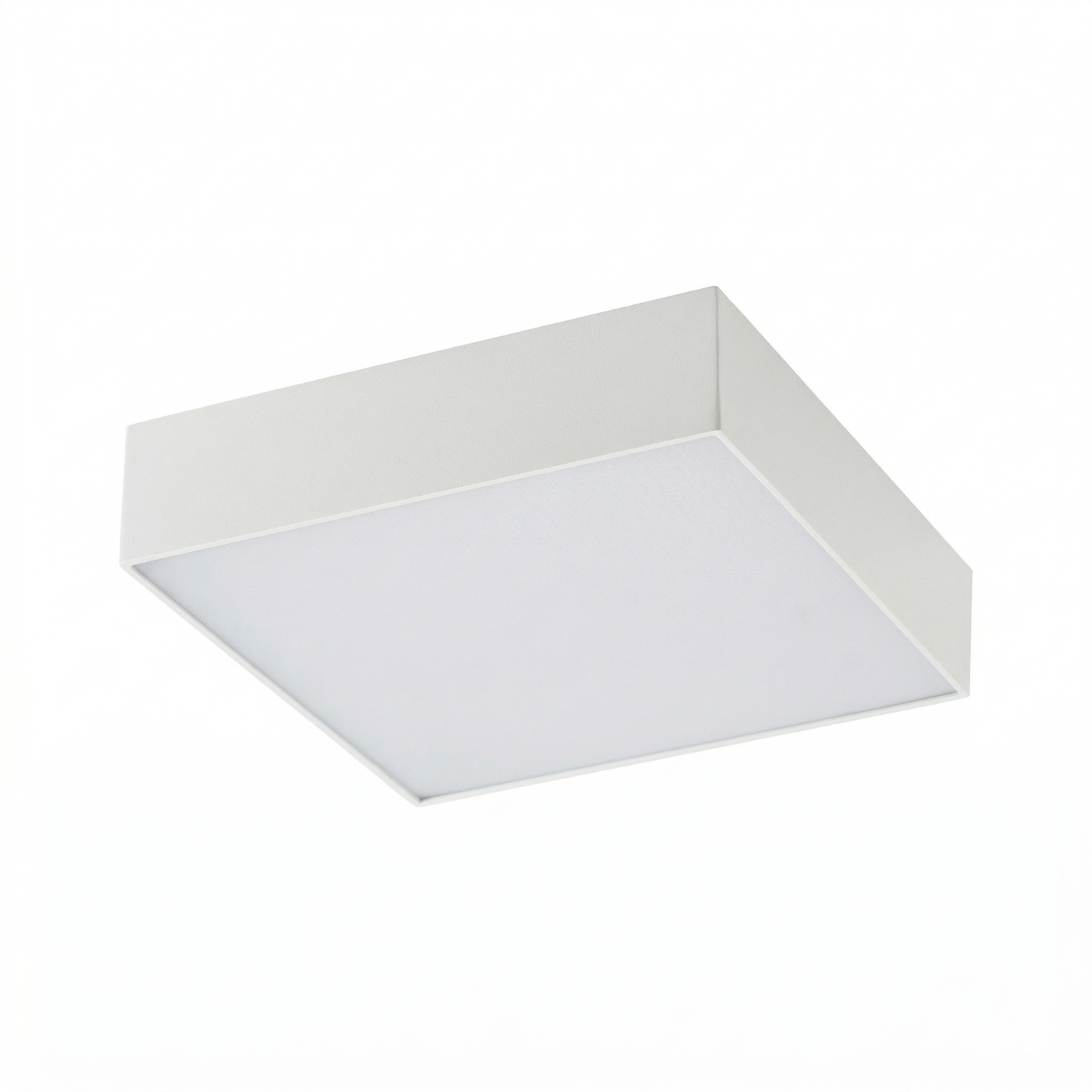 Детайлно изображение на Квадратен LED плафон LID Square | 25W | 3000K | Бял Снимка на Квадратен LED плафон LID Square | 25W | 3000K | Бял