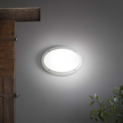 Овален фасаден аплик Ideal Lux Maddi | IP66 | E27 