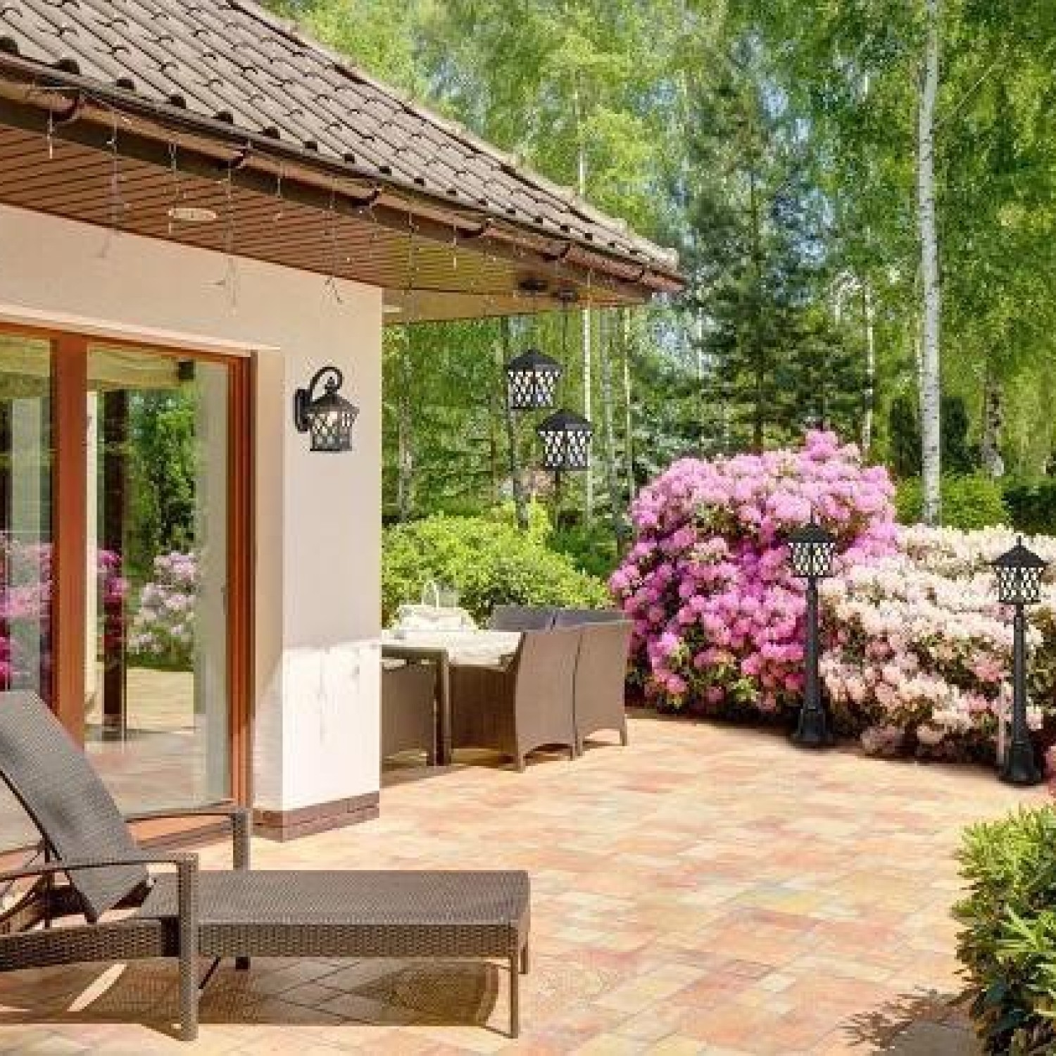 Снимка на Класически външен аплик TAY I 5292, черен, E27