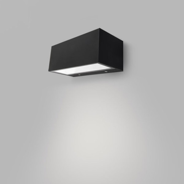 Фасаден LED аплик с двупосочно осветление Cubetto (12W) - 87,00 лв (44.48€) Снимка на Фасаден LED аплик с двупосочно осветление Cubetto (12W) - Фасадни аплици