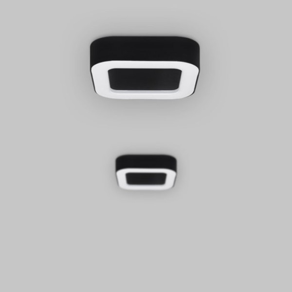 Снимка на Фасадна квадратна плафониера Norma C | 12W | IP65 | 3000K