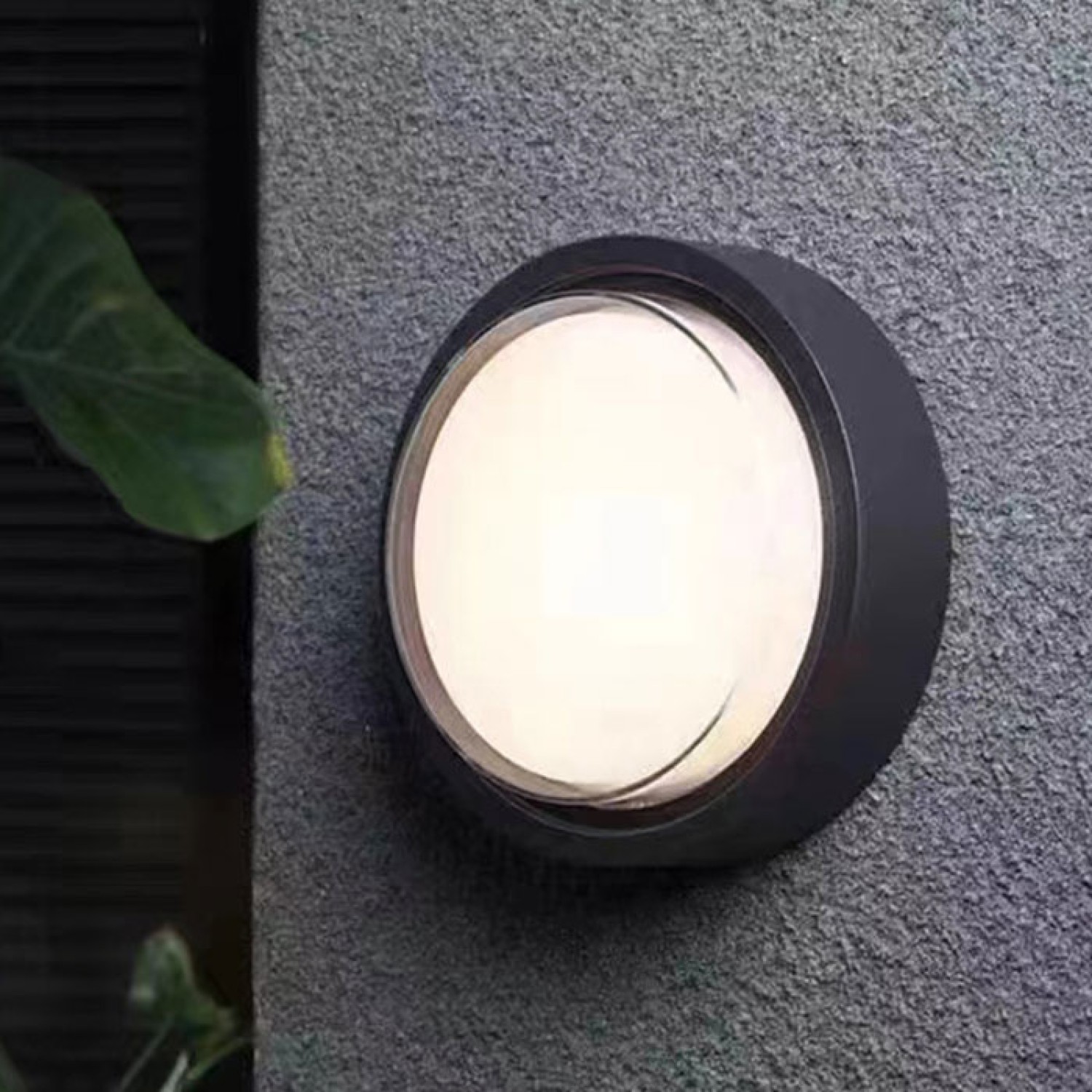 Снимка на Кръгла фасадна LED плафониера Form R Ø230 – IP65, 18W - Фасадни аплици