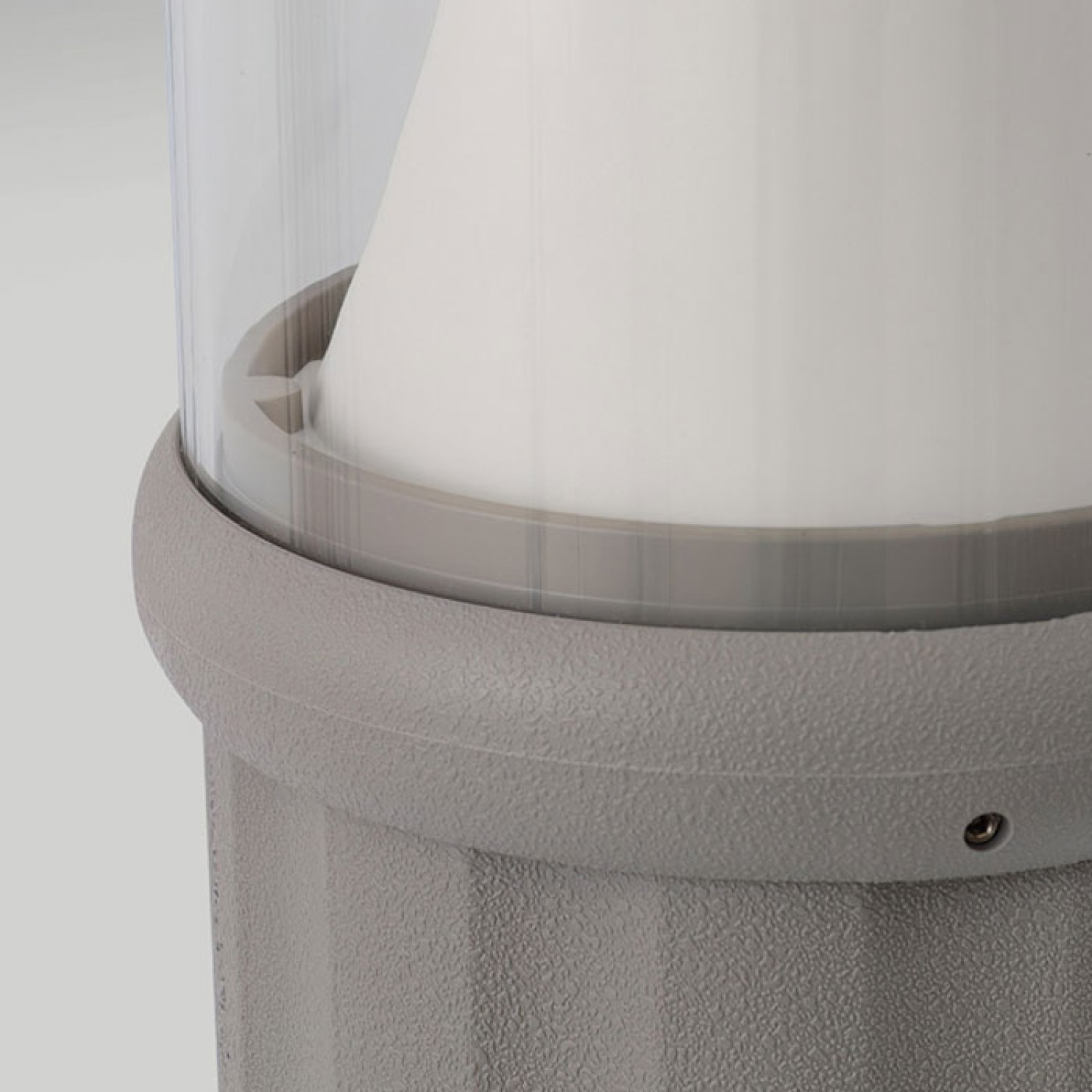 Снимка на Класически градински LED стълб Sauro | 10W | 4000K | IP55 | Корпус смола