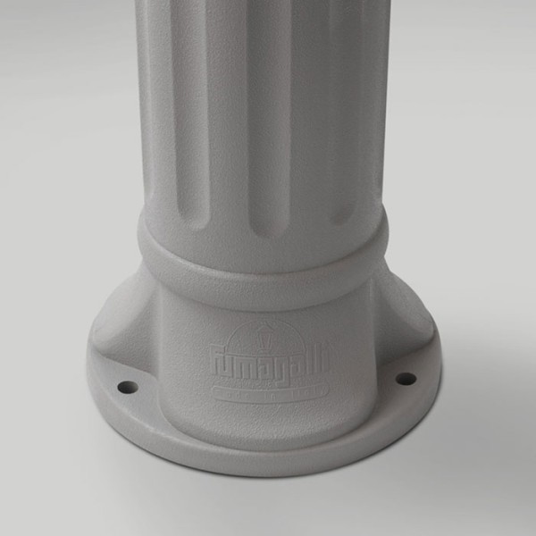 Снимка на Класически градински LED стълб Sauro | 10W | 4000K | IP55 | Корпус смола