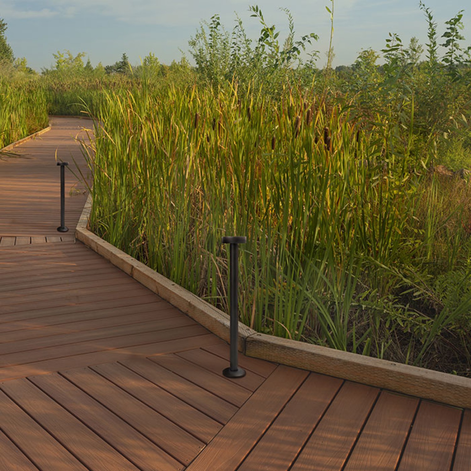 Снимка на Компактен градински LED стълб Way Mini | 60cm | 360° ъгъл | 7W | 3000K