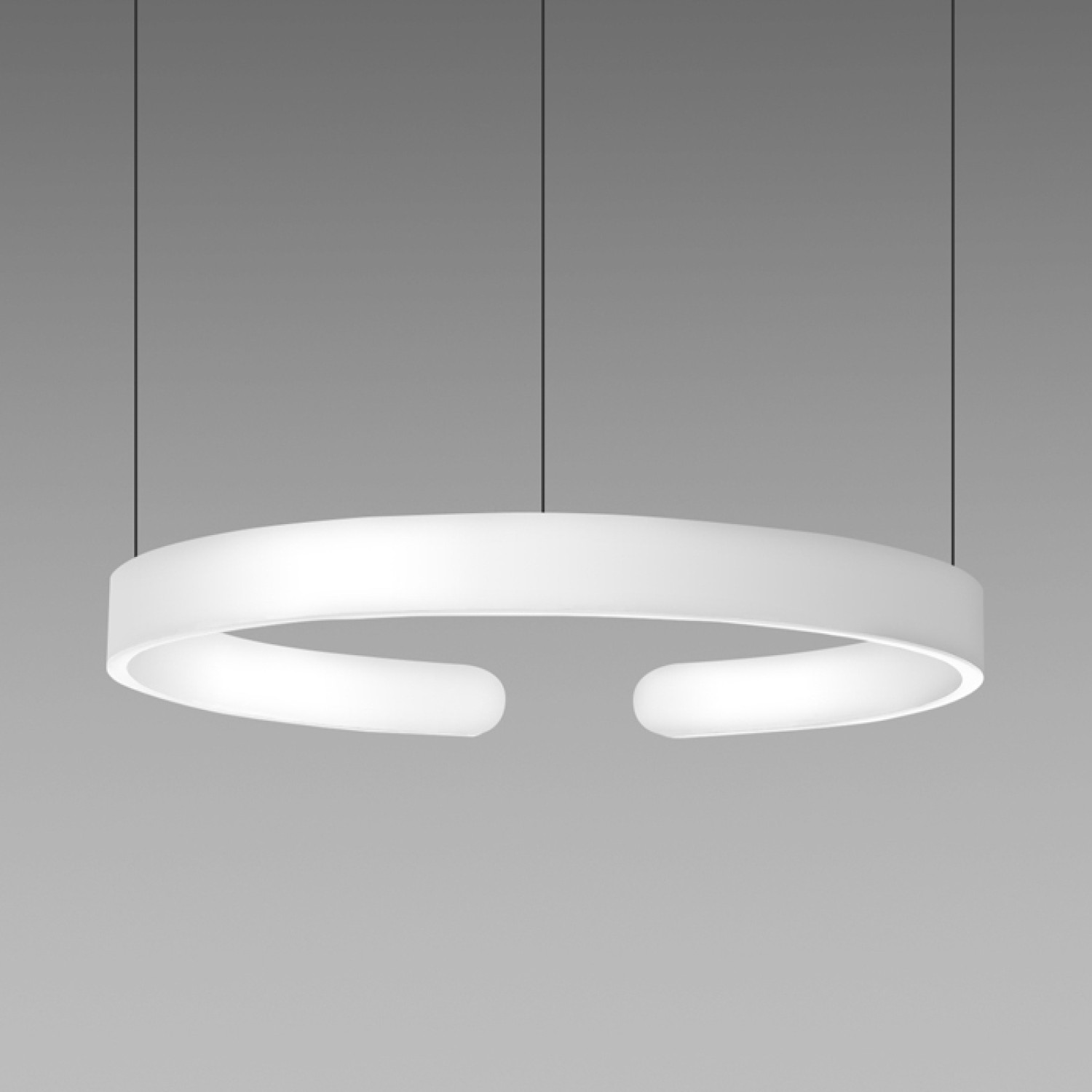 Снимка на Висящ LED полилей Cool C | С-образна форма | 5 размера