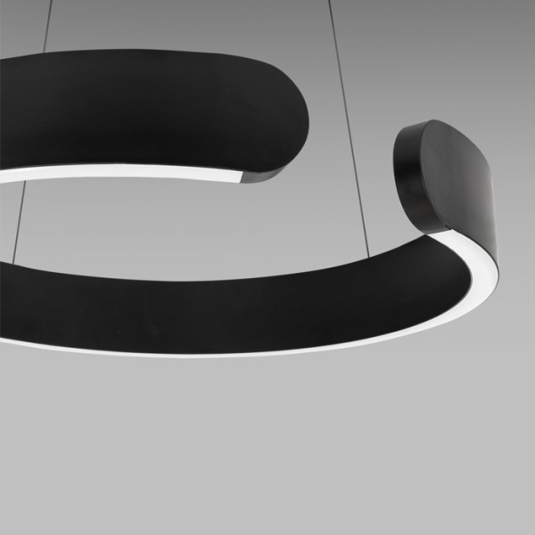 Снимка на Висящ LED полилей Cool C | С-образна форма | 5 размера