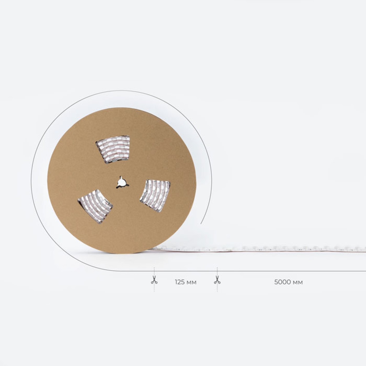 Снимка на LED лента Optic 15.8W/m | IP55 | 56 LED/m | 24V | 5 метра | 3000K/4000K | 35°