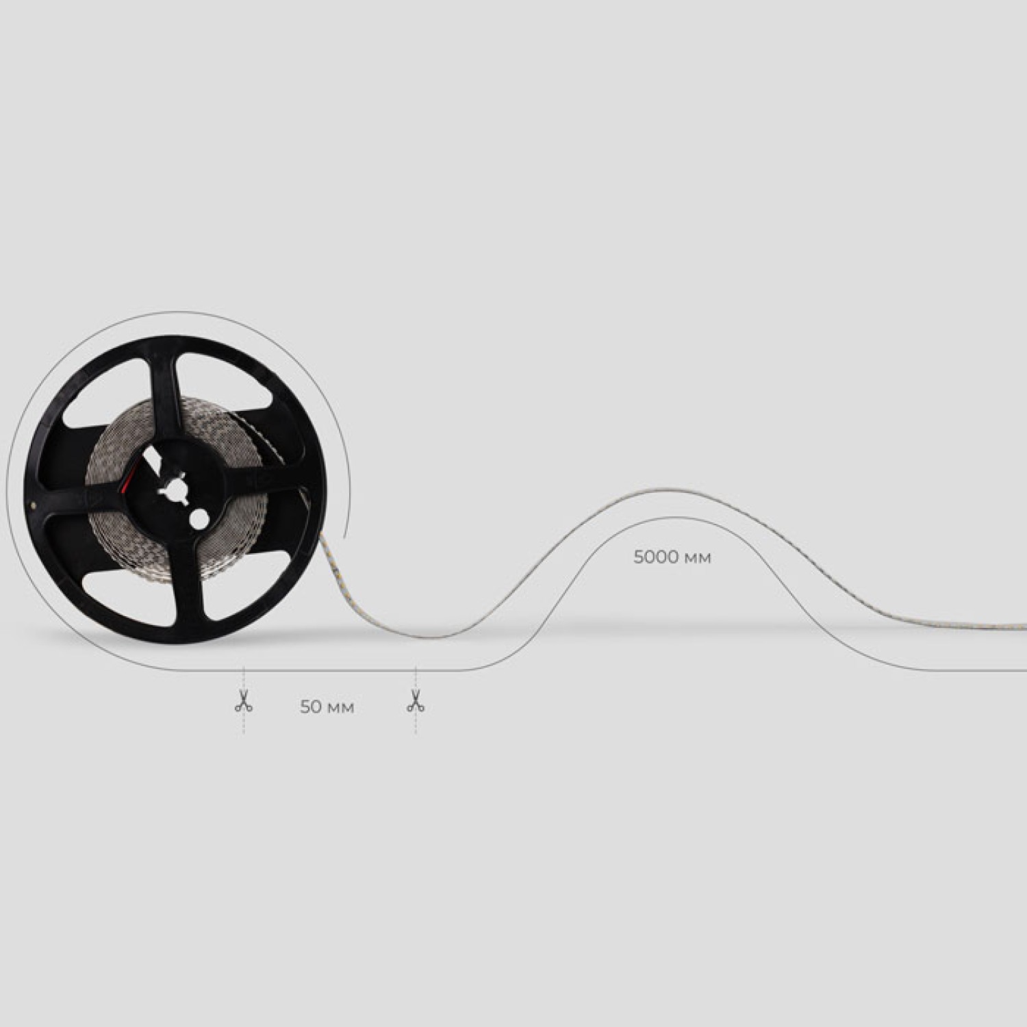 Снимка на LED лента Proton 12W/m | IP20 | 160 LED/m | 24V | 5 метра | 3000K/4000K