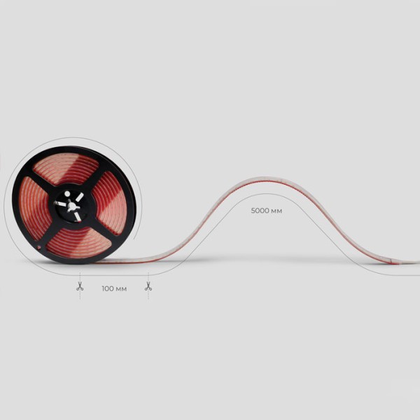 Снимка на LED лента Proton Hydro 7.2W/m | IP67 | 80 LED/m | 24V | 5 метра | 3000K/4000K