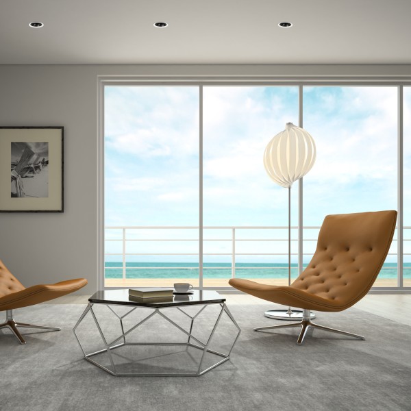 Снимка на LED луна за вграждане Mizar ST | Черен рефлектор | 12W | 3000K