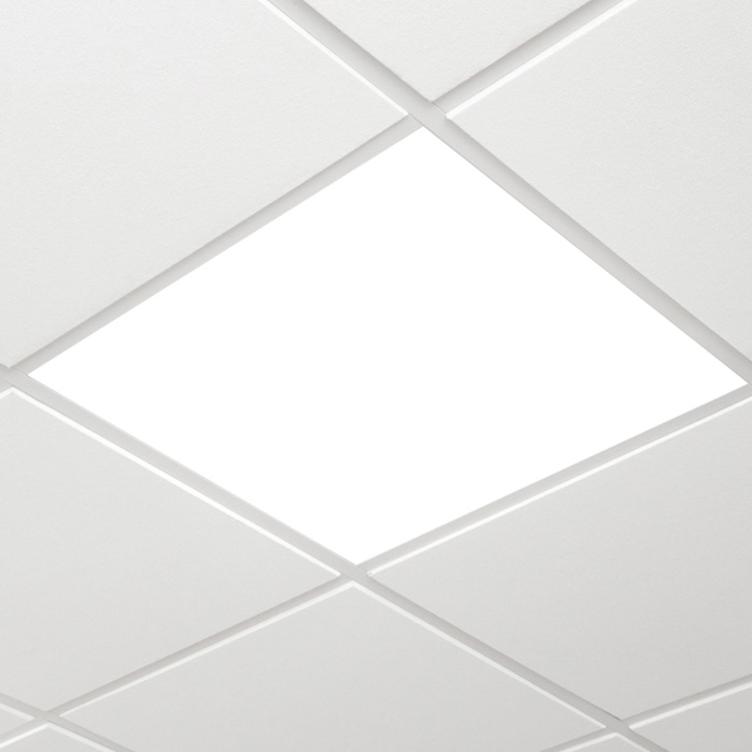 Снимка на LED панел за вграждане с опция за авариен модул Anna Eco 60x60 (40W) - LED панели