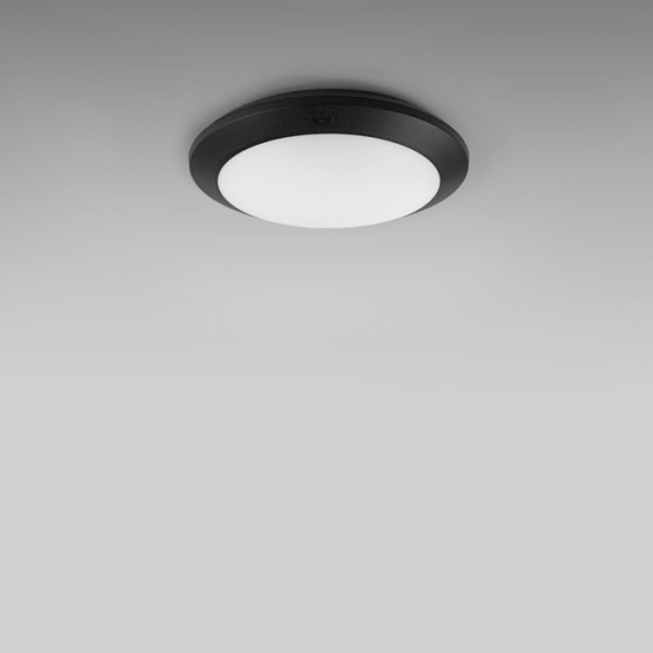 Снимка на Кръгъл екстериорен LED плафон Umberta IP66 (Ø350 мм) - Плафони