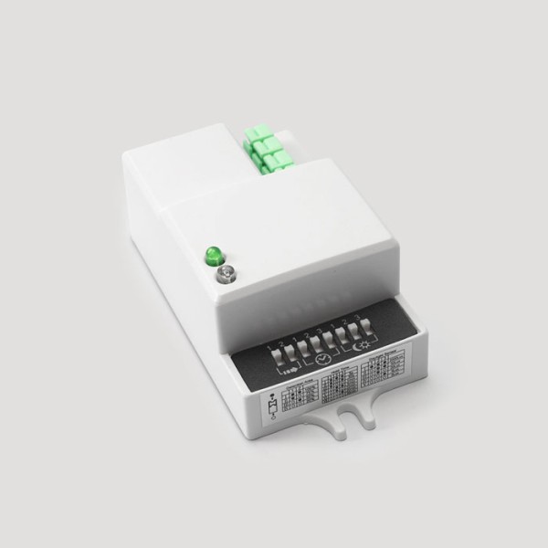 Снимка на Компактен микровълнов сензор за монтаж в разклонителна кутия 1200W - Сензори за движение