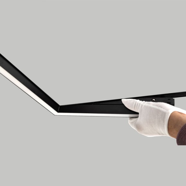 Снимка на Ъглов LED модул Angle Magnet за trimless магнитна система 23 mm - Релсово осветление